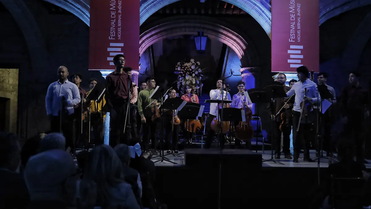 Músicos en el Festival de Verano Sinfonietta